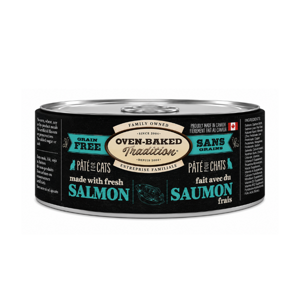 Paté de Salmón Grain Free Gato 156 g Oven Baked Tradition