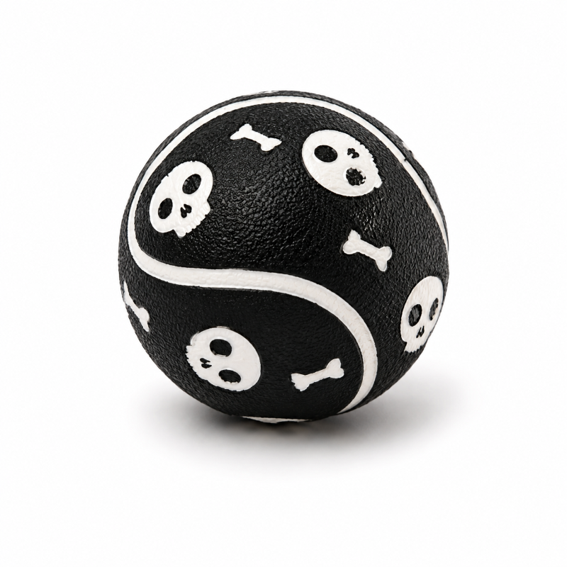 Pelota Pequeña Calavera Para Perros