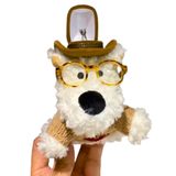 Perro De Peluche Para Guardar Anillo  - Moxy Pet Box