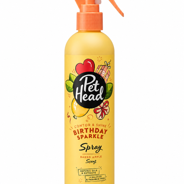Pet Head Spray Desenredante De Nudos Edición Birthday 296 ml – Algodón de azúcar