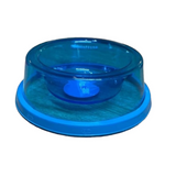 Plato Comedero De Plástico Para Perros Azul- Moxy Pet Box