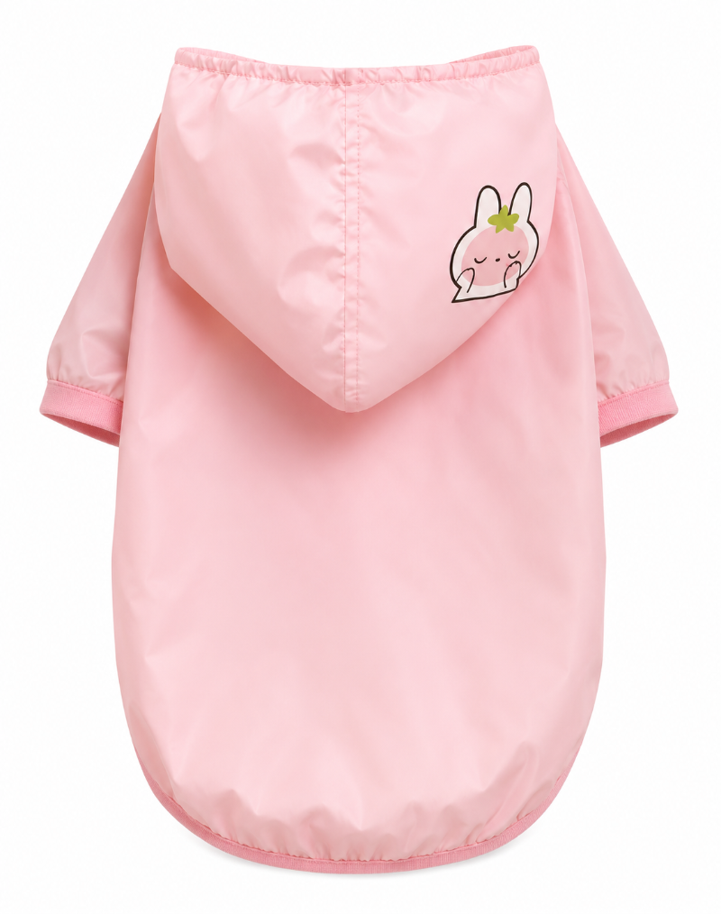 Polerón Con Botones Para Mascotas Talla XL - Rosado