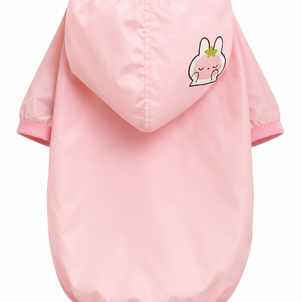 Polerón Con Botones Para Mascotas Talla XL - Rosado