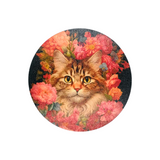 Posavasos gato flor - Moxy Pet Box
