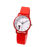 Reloj Rojo Con Gatito Para Pet Lovers - Moxy Pet Box