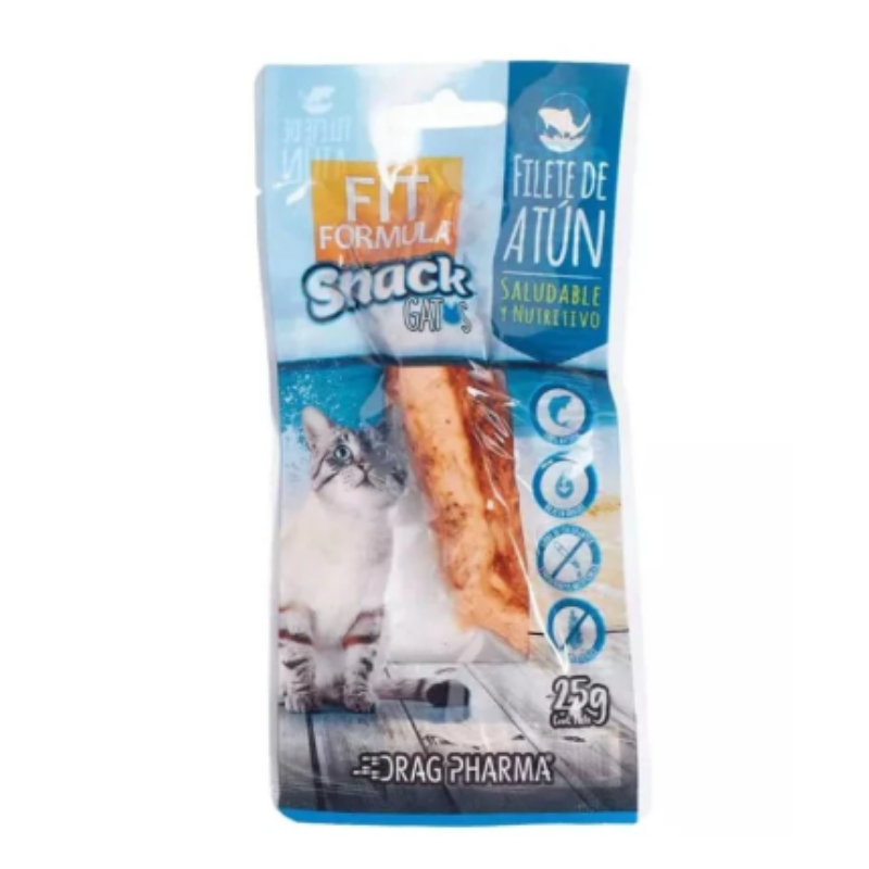 Snack Filete De Atún Fit Formula Para Gatos 30 g - Moxy Pet Box