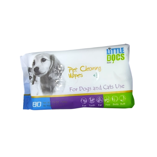 Toallitas Húmedas Multiuso para Perros y Gatos – Limpieza Total y Suave - Moxy Pet Box