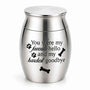 Urna Conmemorativa Pequeña Para Mascotas De Aluminio 4 cm