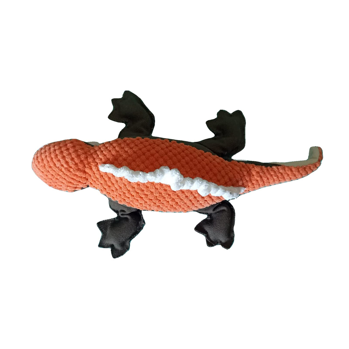 Juguete De Iguana Naranja Para Perros - Moxy Pet Box