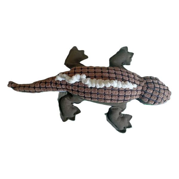 Juguete De Iguana Café Para Perros - Moxy Pet Box