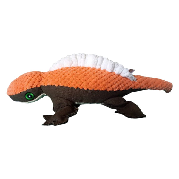 Juguete De Iguana Naranja Para Perros - Moxy Pet Box