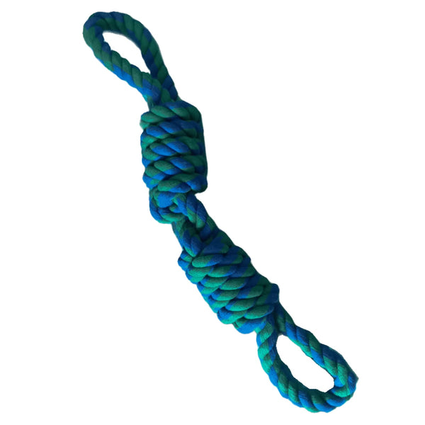 Cuerda Mordedora Para Perros Grandes - Azul - Moxy Pet Box