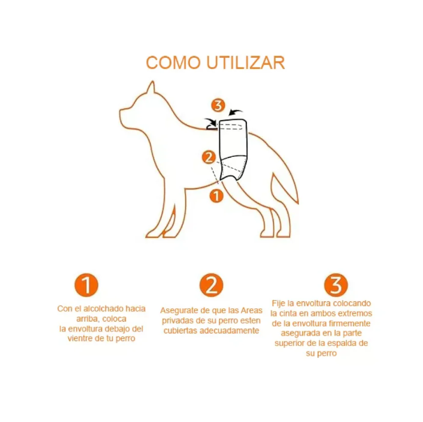 Pañales Desechables Para Perros Machos  Dono