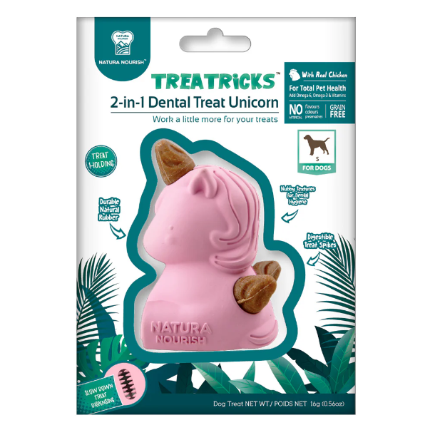 Truques de tratamento bebê unicórnio tamanho s