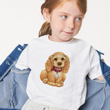 Polera Unicolor Con Estampado - Cocker