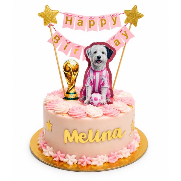 Torta De Cumpleaños Temática Para Mascotas