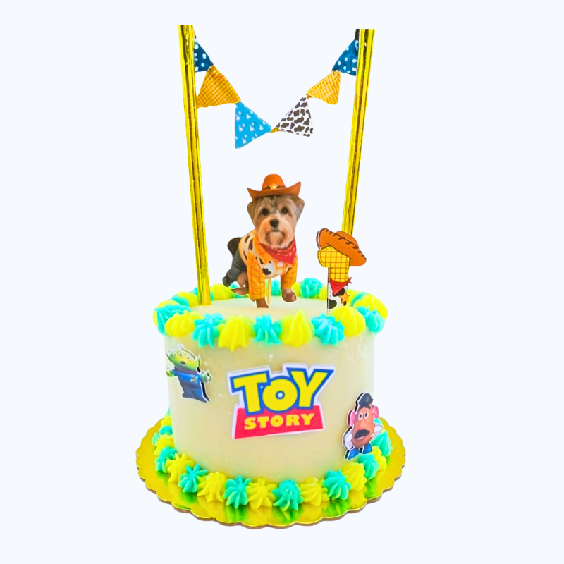 Torta De Cumpleaños Temática Para Mascotas